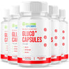 Image of (5 Pack) Gluco+ Advanced Blood Health Support Supplement Gluco Plus 300 Capsules