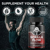 Image of (5 Pack) Gorilla Flow Advanced Male Support Supplement GorillaFlow 300 Capsules