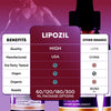 Image of (2 Pack) Lipozil Drops Advanced Health & Fitness Formula Lipo Zil, 60 Servings