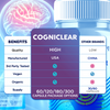Image of (5 Pack) CogniClear Nootropic Formula Cogni Clear Brain Supplement 300 Capsules