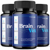 Image of (3 Pack) BrainVex Nootropic All Natural Brain Supplement Brain Vex 180 Capsules
