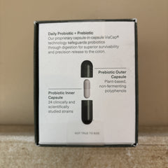 SEED DS-01 Daily Synbiotic PROBIOTIC + PREBIOTIC SUPPLEMENT 60 Capsules