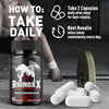 Image of (3 Pack) Rhinox X Advanced Male Support Pills RhinoxX Supplement 180 Capsules