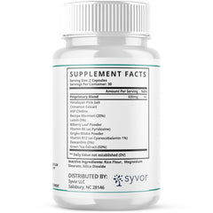 (2 Pack) Nerve Recovery Max Nootropic Formula All Natural Supplement 120 Capsule