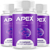 Image of (3 Pack) Apex Neuro Elite Nootropic Nerve Support Supplement ApexNeuro 180 Caps