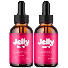 (2 Pack) Jelly Burn Drops Advanced Health & Fitness Formula JellyBurn 60 Serves