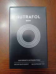 Sealed Nutrafol Men Hair Growth Nutraceutical Dietary Supplement-120 Caps 09/25