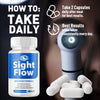 Image of (3 Pack) Sight Flow Support Healthy Eye Vision & Function SightFlow 180 Capsules
