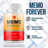 Image of (3 Pack) Memo Forever Nootropic Natural Brain Supplement MemoForever 180 Capsule