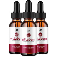 Vittaburn Drops – Natural Weight Support Formula (3 Pack)