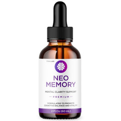 (1 Pack) Neo Memory Nootropic Brain Health Support Drops NeoMemory 30 Servings