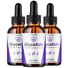 (3 Pack) Glycotide Drops Advanced Blood Support Supplement Glyco Tide 90 Serves