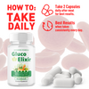 Image of (2 Pack) Gluco Elixir Blood Advanced Support Glycogen Supplement 120 Capsules