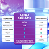 Image of Alpha Stream Plus Supplement (5 Pack-300 Capsules)