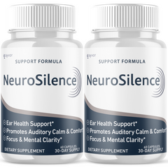 NeuroSilence Ear Health Support Advanced Neuro Silence Formula (2 Pack - 120 Capsules)