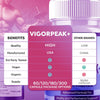 Image of (2 Pack) Vigor Peak+ Advanced Male Max Support Supplement Vigorpeak 120 Capsules