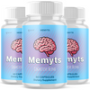 Image of Memyts Nootropic All Natural Max Formula Brain Supplement (3 Pack - 180 Capsules)