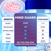 Image of Mind Guard Nootropic All Natural Formula Brain Supplement (5 Pack - 300 Capsules)
