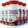 Image of (5 Pack) Gluco Proven 300 Capsules - Gluco Proven Advanced Formula Supplement