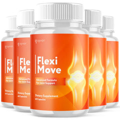 (5 Pack) Flexi Move Joint Support Advanced Formula Supplement FlexiMove 300 Capsules