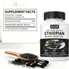 Image of Ethiopian Black Seed Oil Softgels |4.64% Thymoquinone |Gluten-Free, 60 capsules