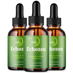(3 Pack) Echozen Ear Health Support Drops Natural Echo Zen Vitamin 90 Servings