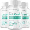 Image of (3 Pack) CelluFend Blood Pills Advanced Support Cellu Fend Formula 180 Capsules