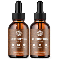 (2 Pack) Chocotide Drops Natural Health & Fitness Formula Choco Tide 60 Servings