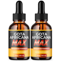 (2 Pack) Gota Africana Max Drops Advanced Health & Fitness Vitamin 60 Servings