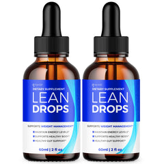 Lean Drops for Weight Loss, Advanced LeanDrops Fat-Burning Formula (2 Pack)