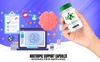 Image of Age Shield Nootropic Capsules Advanced Formula Brain Health Support 300 Capsules