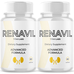(2 Pack) Renavil Pills Advanced Energy & Wellness Support Formula 120 Capsules