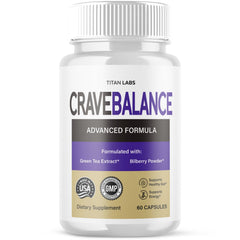 (1 Pack) Crave Balance Advanced Energy & Fitness Formula CraveBalance 60 Capsules