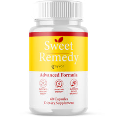 (1 Pack) Sweet Remedy Advanced Blood Support Supplement SweetRemedy 60 Capsules