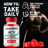 Image of LeanWell Keto ACV Gummies 1000MG LeanWell Formula Vitamin (5 Pack-300 Gummies)
