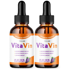 (2 Pack) Vita Vin Male Support Drops Advanced VitaVin Supplement 60 Servings