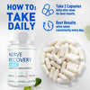 Image of (5 Pack) Nerve Recovery Max Nootropic Formula All Natural Supplement 300 Capsule