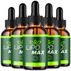 Lipo Max Drops Advanced Formula Health & Fitness Supplement (5 Pack 300 Serving)