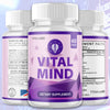 Image of (2 Pack) Vital Mind Nootropic All Natural Brain Supplement VitalMind 120 Capsule