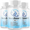 Image of (3 Pack) Neuro Boost IQ Nootropic Formula Brain Supplement NeuroBoostIQ 180 Capsules