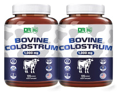 (2 Pack) BOVINE COLOSTRUM - Immunity Booster - Digestive Wellness - 240 Caps IN 2 Bottles