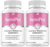 Image of (2 Pack) FemiPro Bladder Support Supplement - Probiotic Femi Pro Pills 120 Capsules