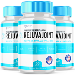 Rejuvajoint Joint Support Supplement Pills (3 Pack - 180 Capsules)