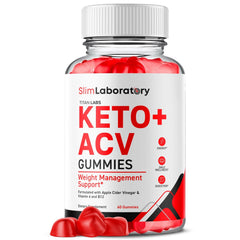 (1 Pack) Slim Laboratory ACV Gummys 1000MG Advanced SlimLaboratory 60 Gummies