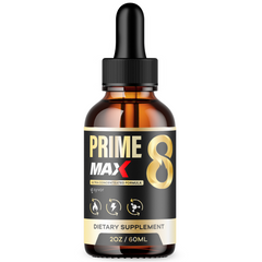 Prime 8 Max Drops for Men Advanced Vitamin Max Supplement 30 Servings (1 Pack)