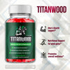Image of (3 Pack) Titanwood Gummy Advanced Male Support Supplement Titan Wood 180 Gummies