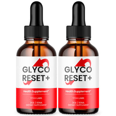 (2 Pack) Glyco Reset Drop Advanced Blood Support Supplement GlycoReset 60 Servs