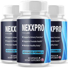 (3 Pack) NexxPro Advanced Male Health Support Supplement Nexx Pro 180 Capsules