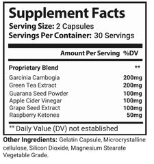 Lipozem Supplement Pills (3 Pack-180 Capsules)