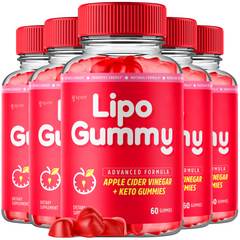Lipo Gummy Keto ACV Gummys 1000MG Advanced Formula Vitamin 300 Gummies (5 Pack)